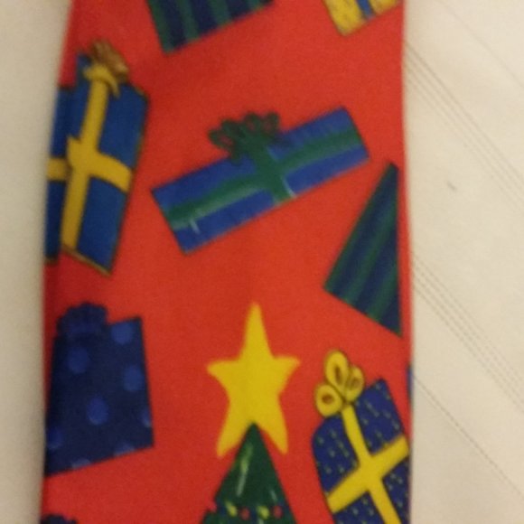 Lot of 2 Christmas Ties Snowman and Christmas tree - Picture 4 of 10
